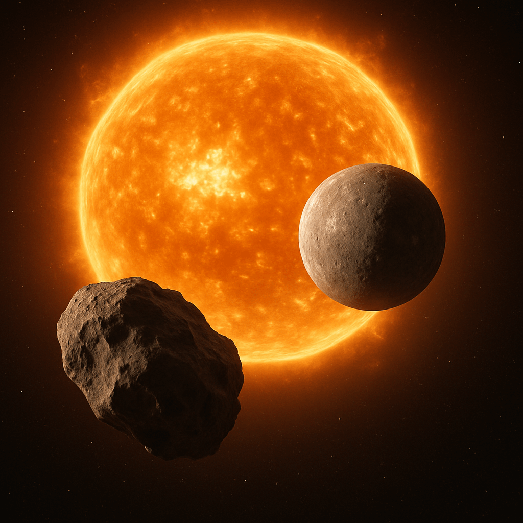 Astéroïdes a proximité du soleil - astéroïdes du système solaire interne