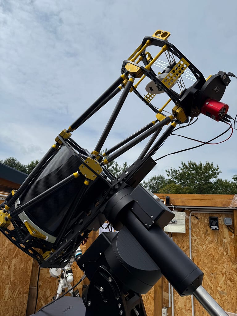 Télescope T400 Alcor System noir et or sur monture GM3000HPS